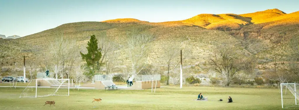 Blue Diamond Skate Park in Blue Diamond